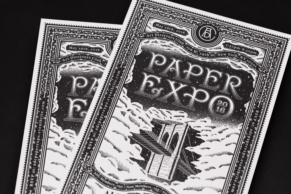 Paper Expo Invite Stack