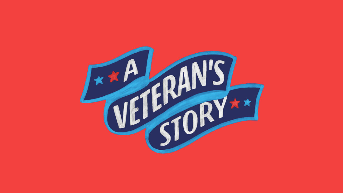 Veteran's Story Title Treatment