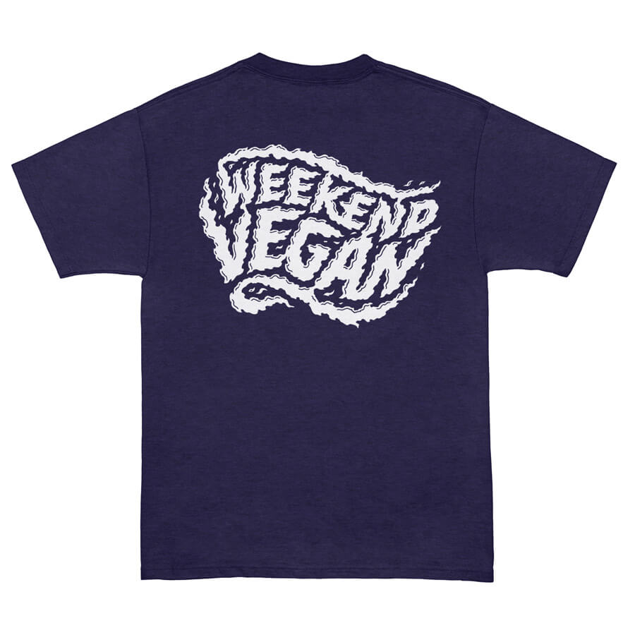 Weekend Vegan T-Shirt Design