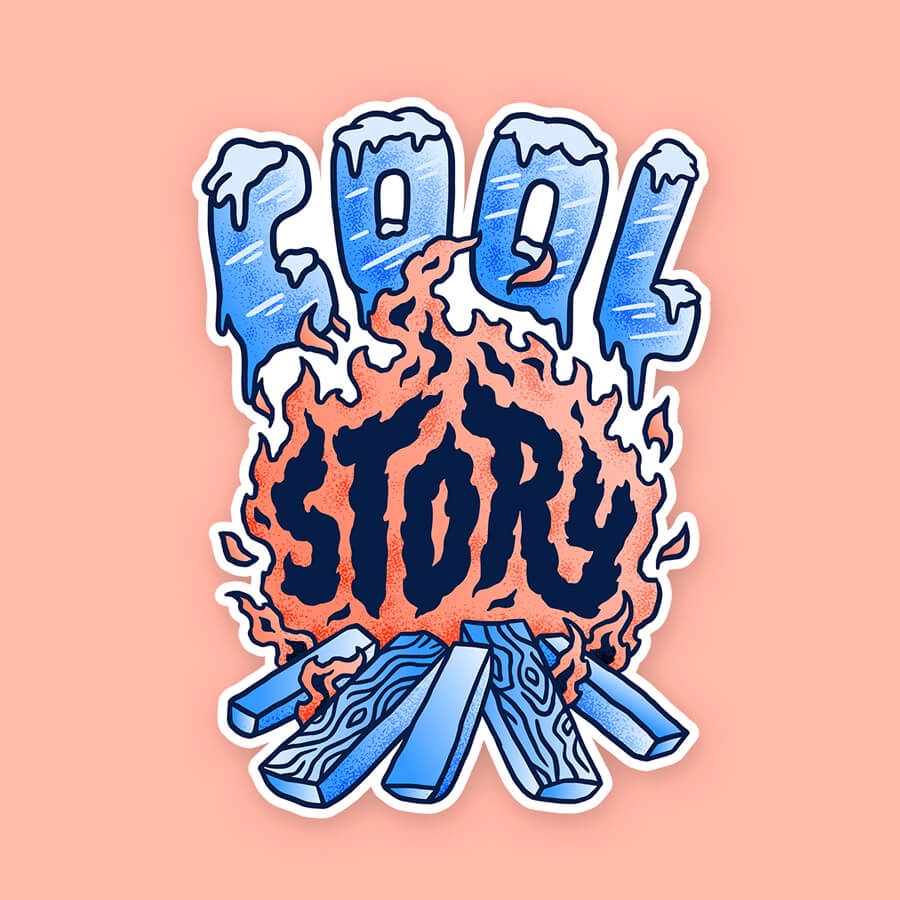Atlassian Cool Story Sticker
