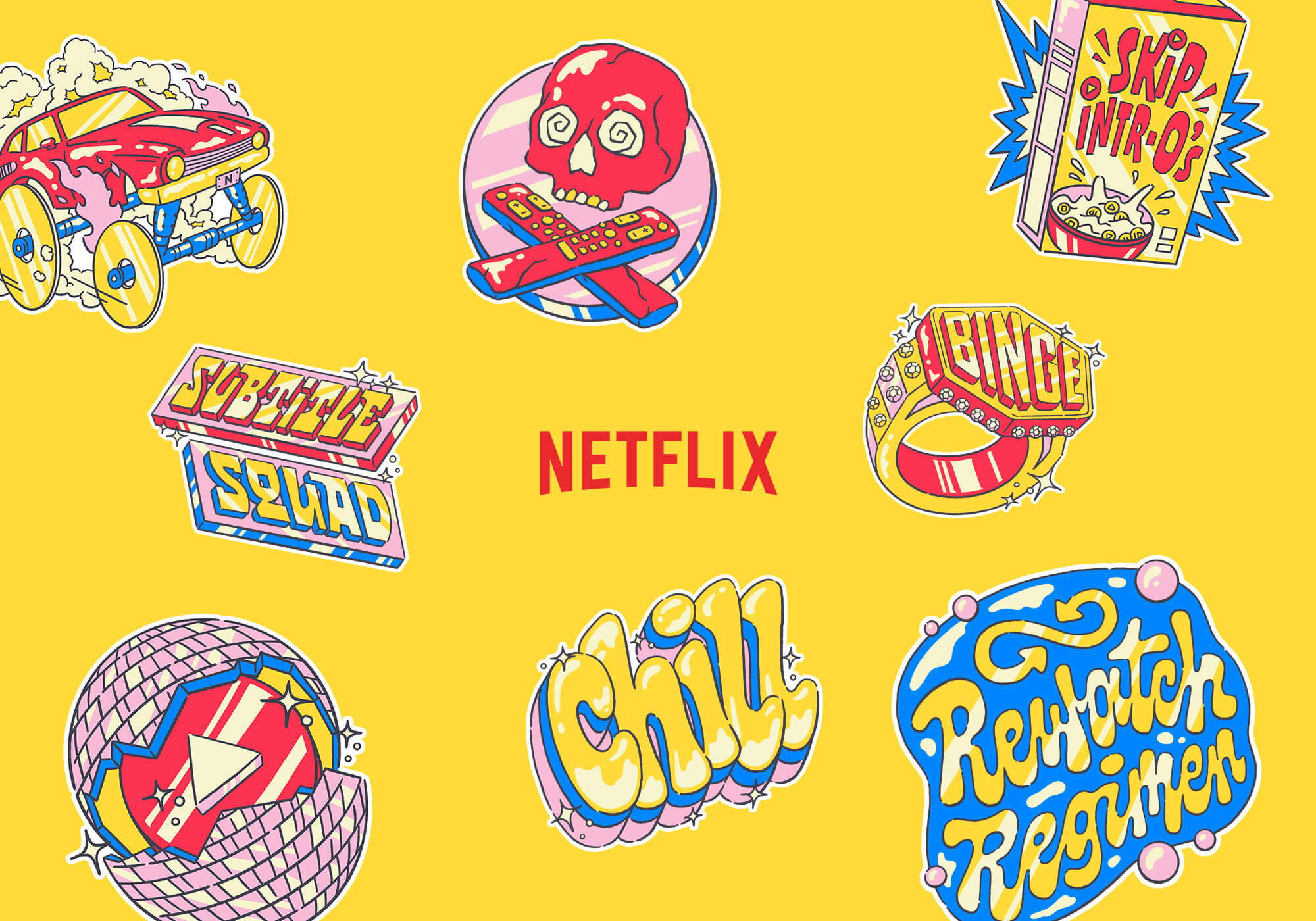 Netflix-Stickers